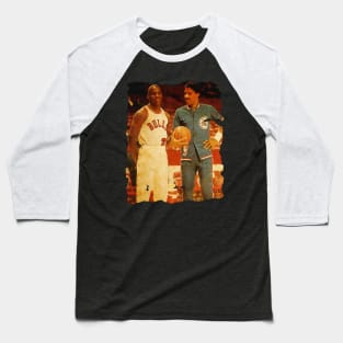 Basket - Smiley Jordan vtg photo Baseball T-Shirt